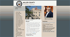 Desktop Screenshot of millercountyar.org